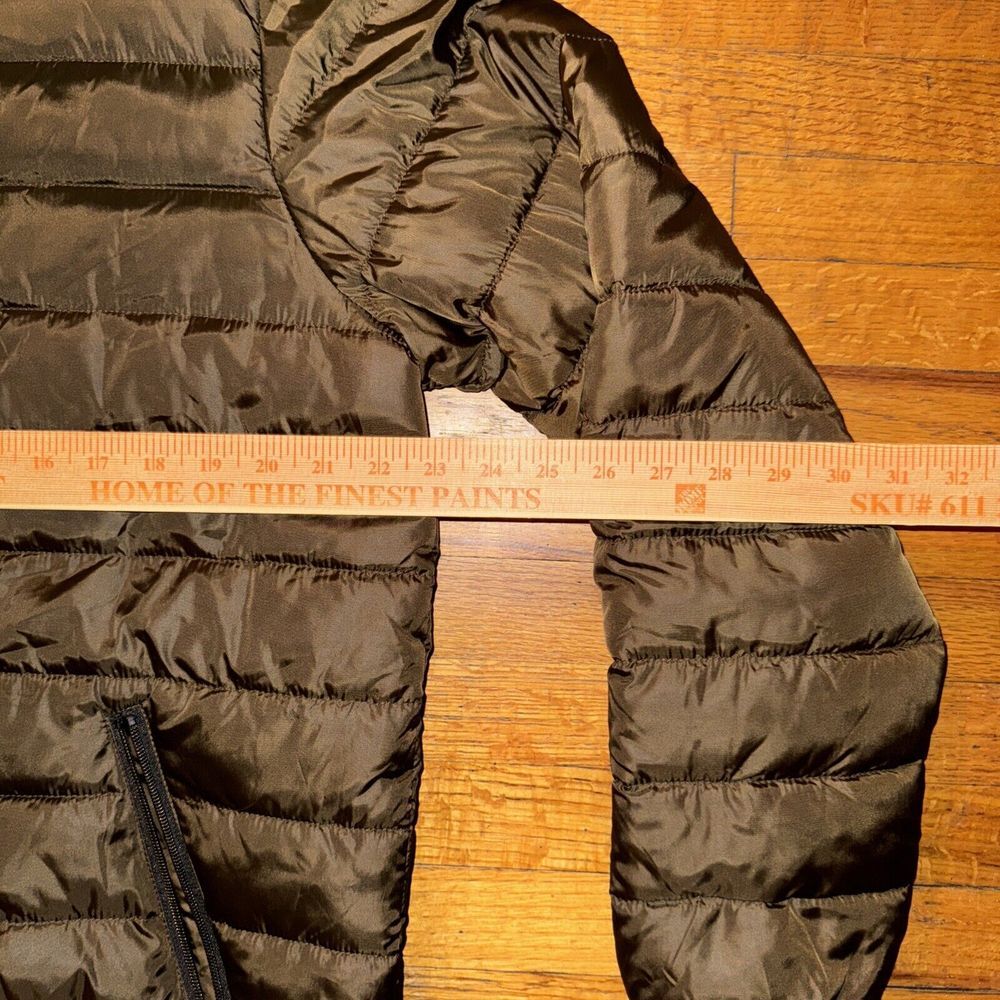 Big Chill Winter Puffer Zip Up Jacket Size Medium - Picture 3 of 6